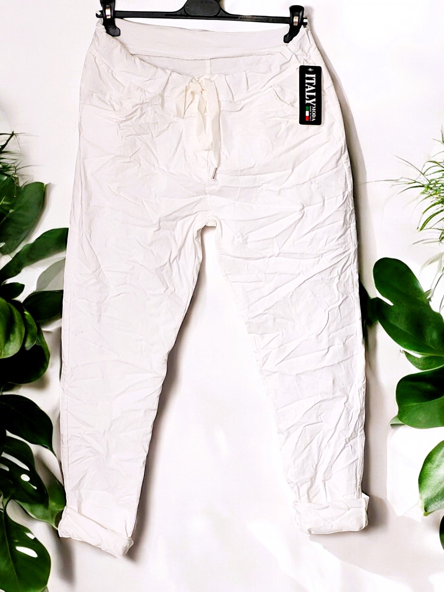 Jogpant uni mit Gesäßtaschen Gr. 38- 44 in versch. Farben