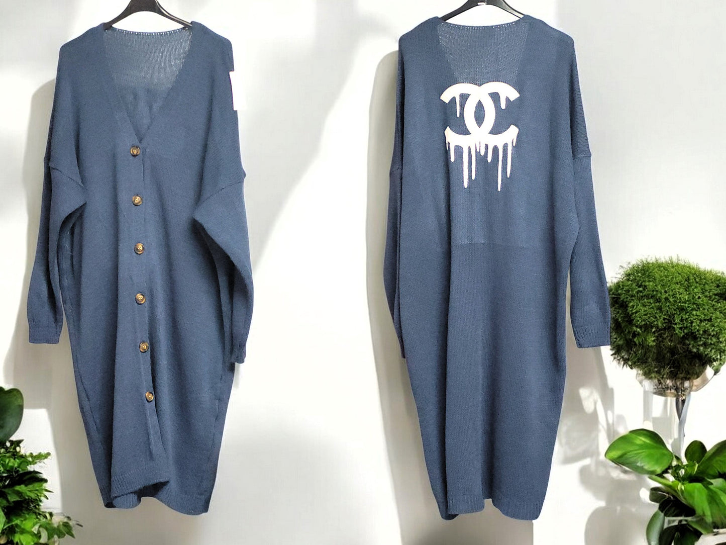 Trendiger Cardigan CC Gr. 38 - 46 in versch. Farben