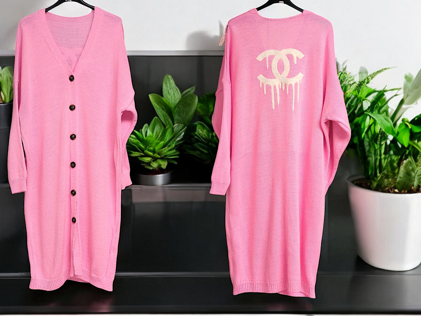 Trendiger Cardigan CC Gr. 38 - 46 in versch. Farben