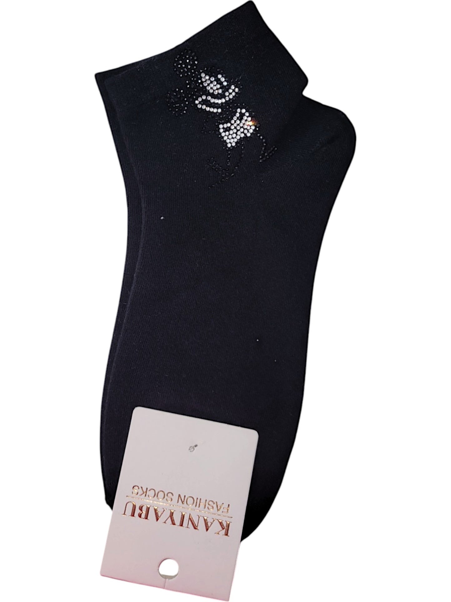 Söckchen mit Strass - Motiv Mickey -Größe 38 - 41