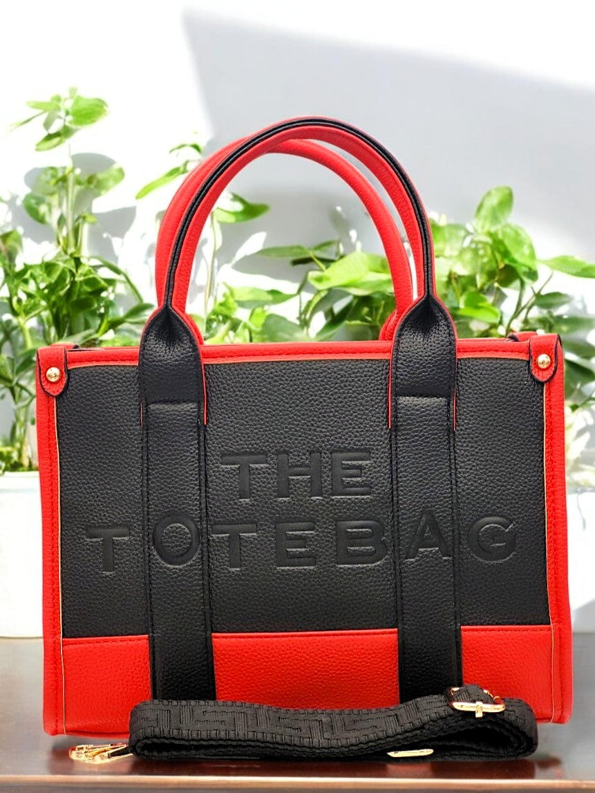 2farbige Handtasche "THE TOTE BAG" in versch. Farben