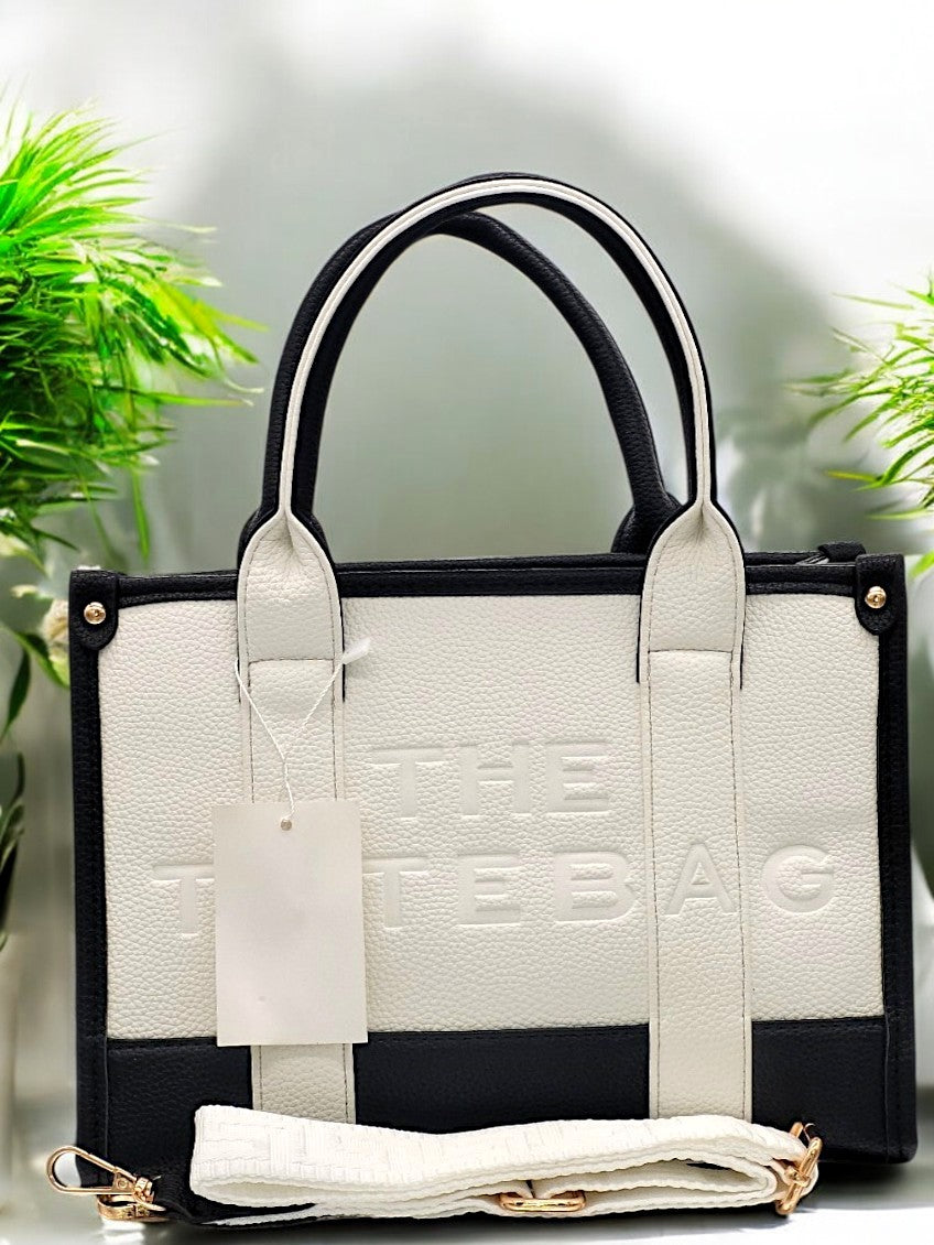 2farbige Handtasche "THE TOTE BAG" in versch. Farben