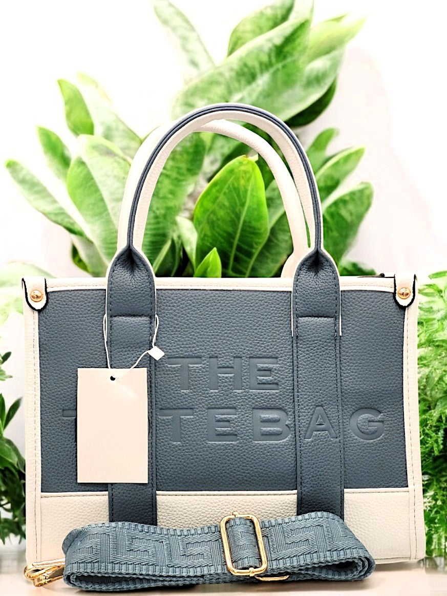 2farbige Handtasche "THE TOTE BAG" in versch. Farben
