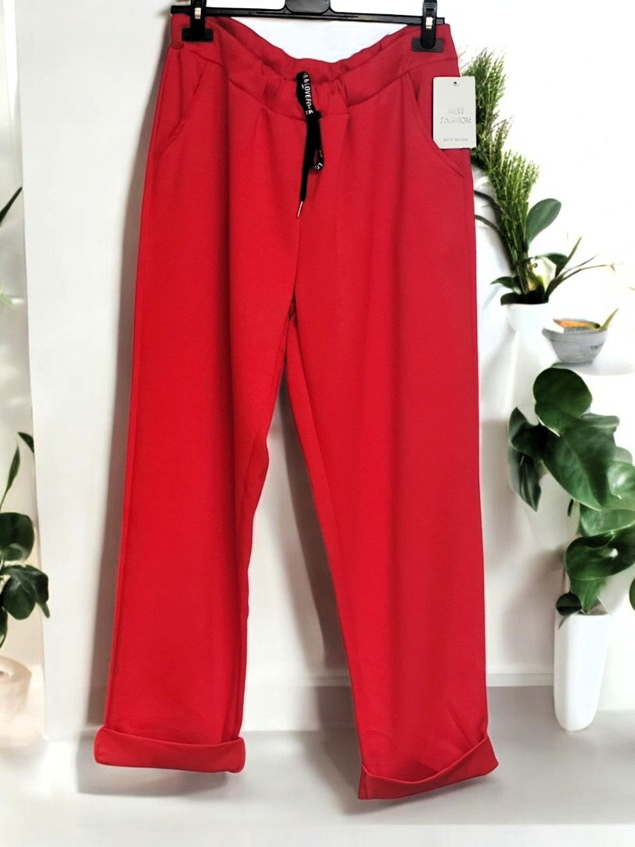 Trendige Hose mit perfektem Tragekomfort Gr. 46-52 in versch. Farben