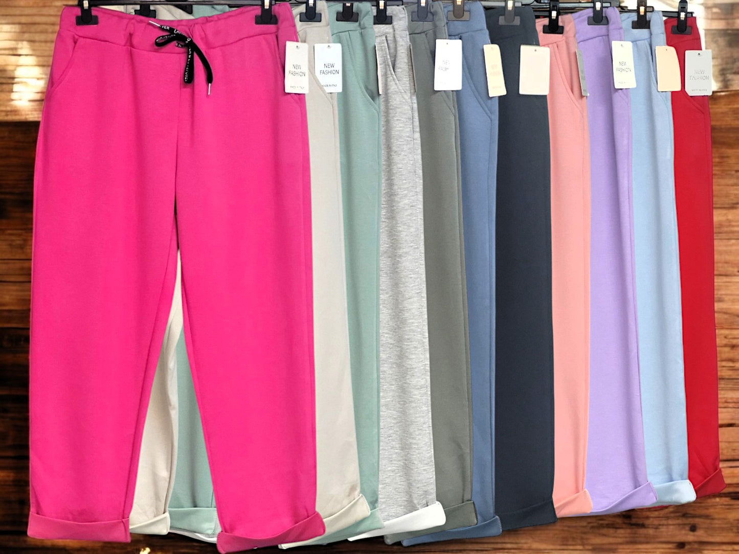Trendige Hose mit perfektem Tragekomfort Gr. 46-52 in versch. Farben