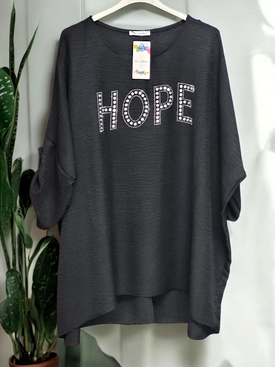 🌸 Tunika "HOPE" – Stilvoll & Bequem 🌸Gr. 50 - 56 in mehreren Farben
