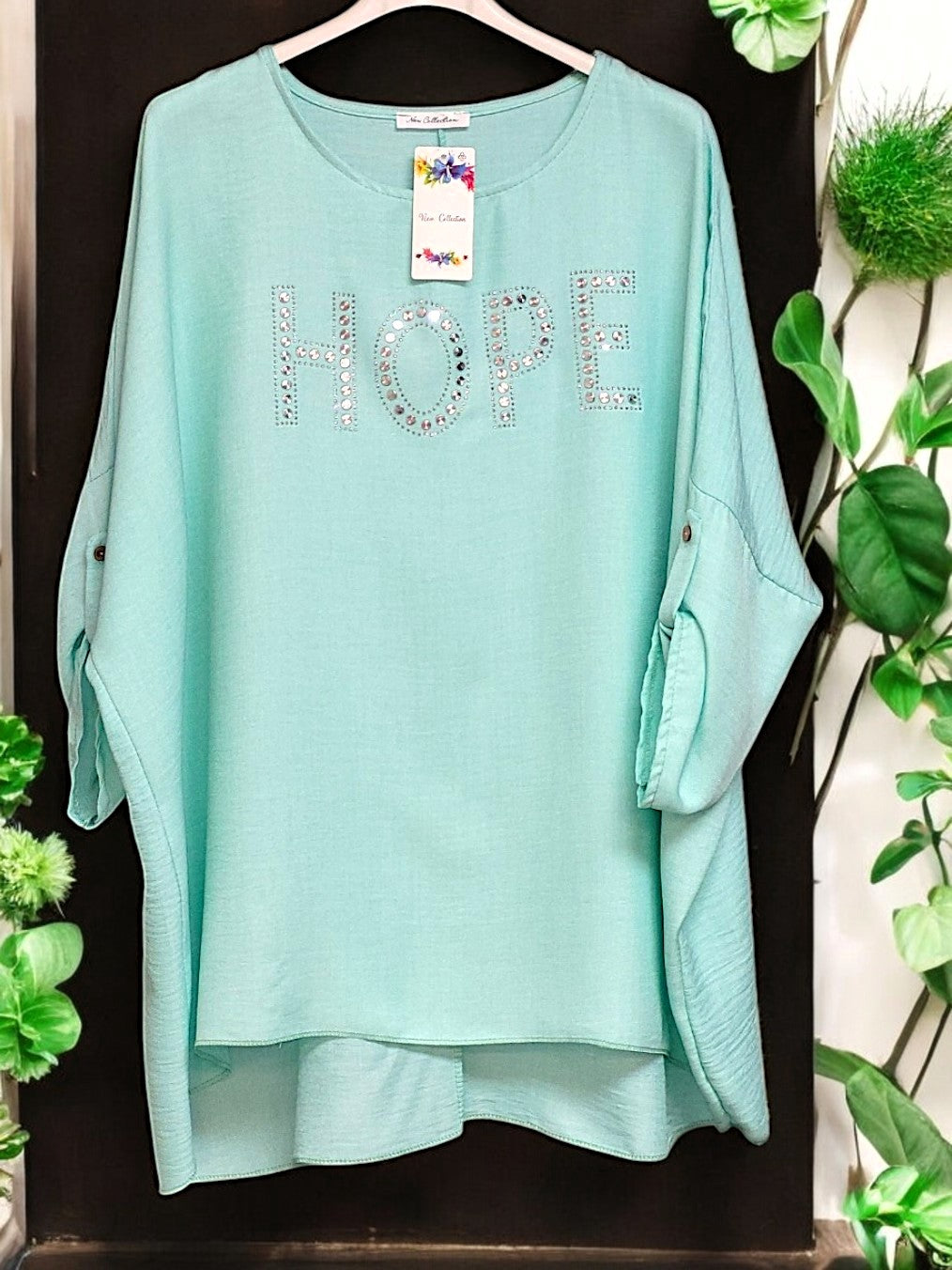 🌸 Tunika "HOPE" – Stilvoll & Bequem 🌸Gr. 50 - 56 in mehreren Farben