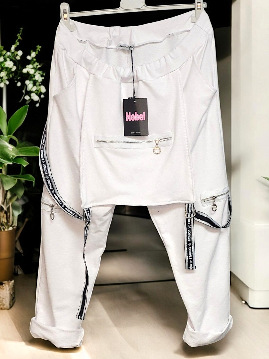 Trendige Latzhose mit stylischen Details ✨Gr. 36-42 in versch. Farben