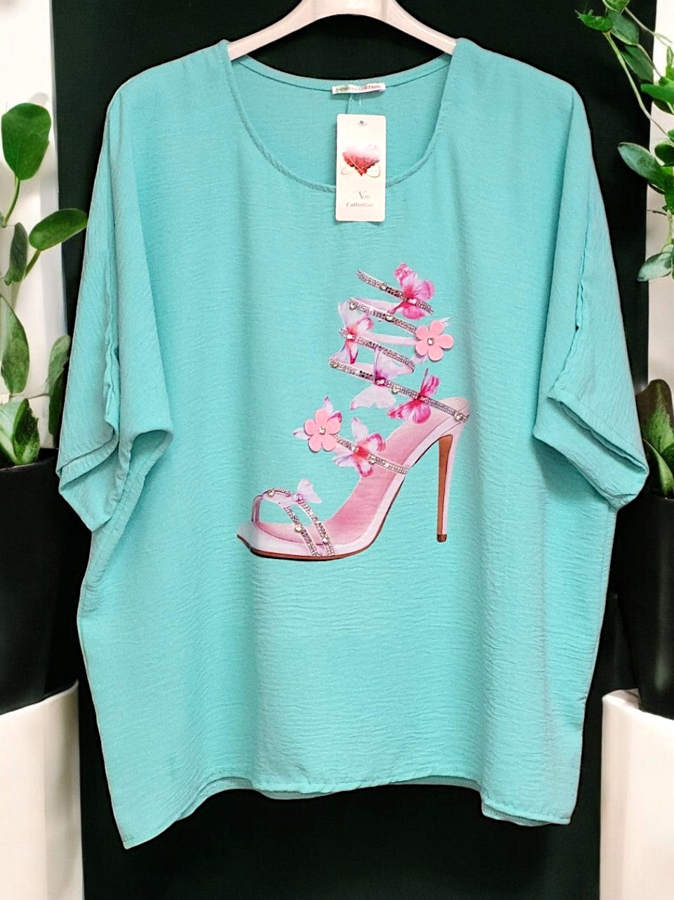 👗 Elegantes Kurzarm-Blusenshirt mit femininem Design – Ein Must-Have für deine Garderobe! 🌟Gr. 42 - 46 in versch. Farben