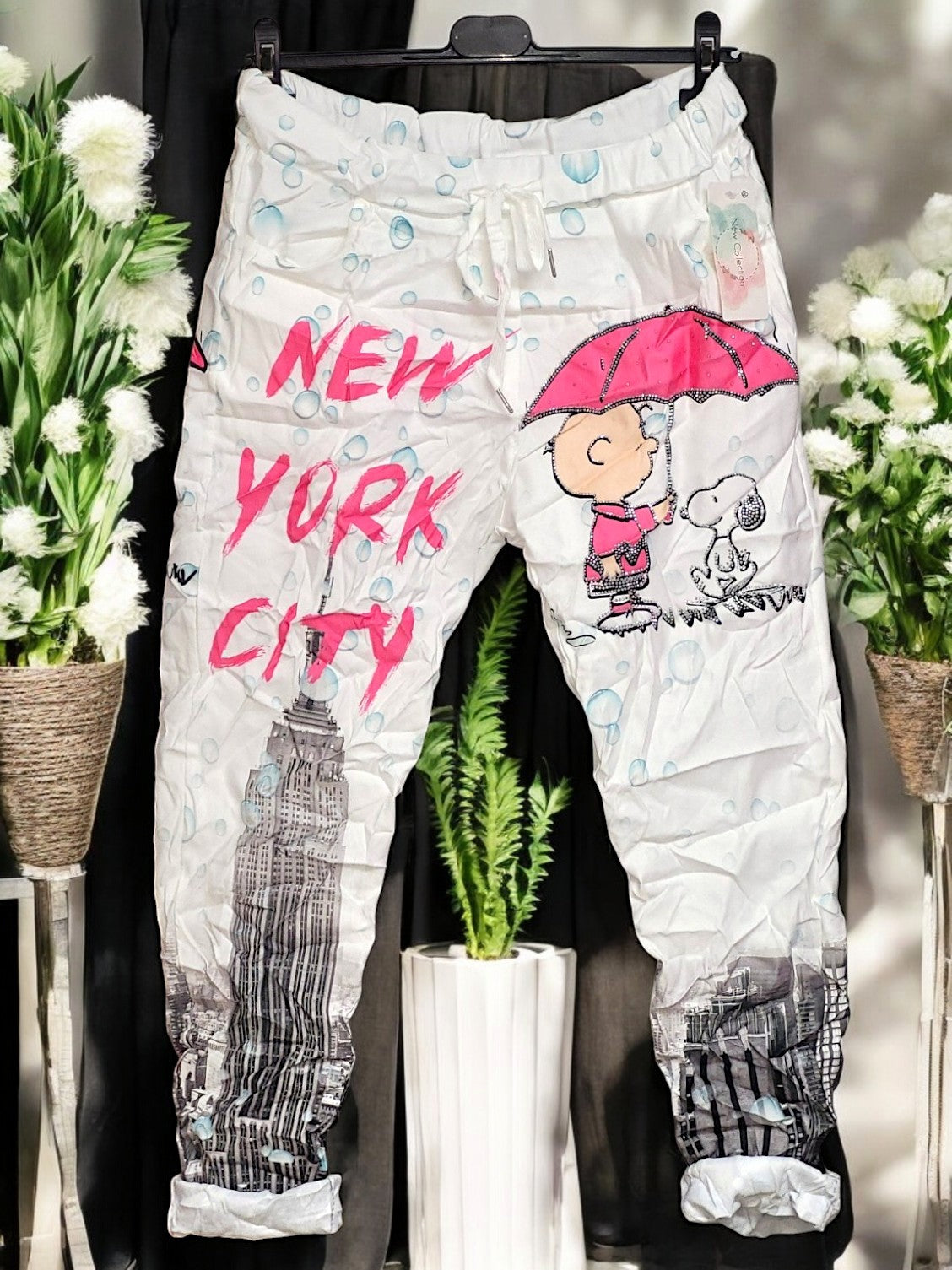 🌟 Stylische Jogginghose "New York City" 🌟Gr. 36 - 42 in 2 Farben
