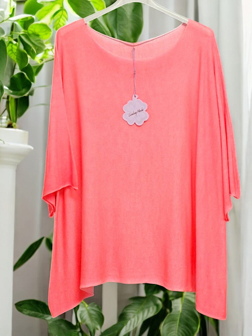 🌟 Leichter Feinstrick-Kurzarm-Pullover – Perfekt für Frühling & Sommer! 🌟Gr. 46-50 in versch. Farben