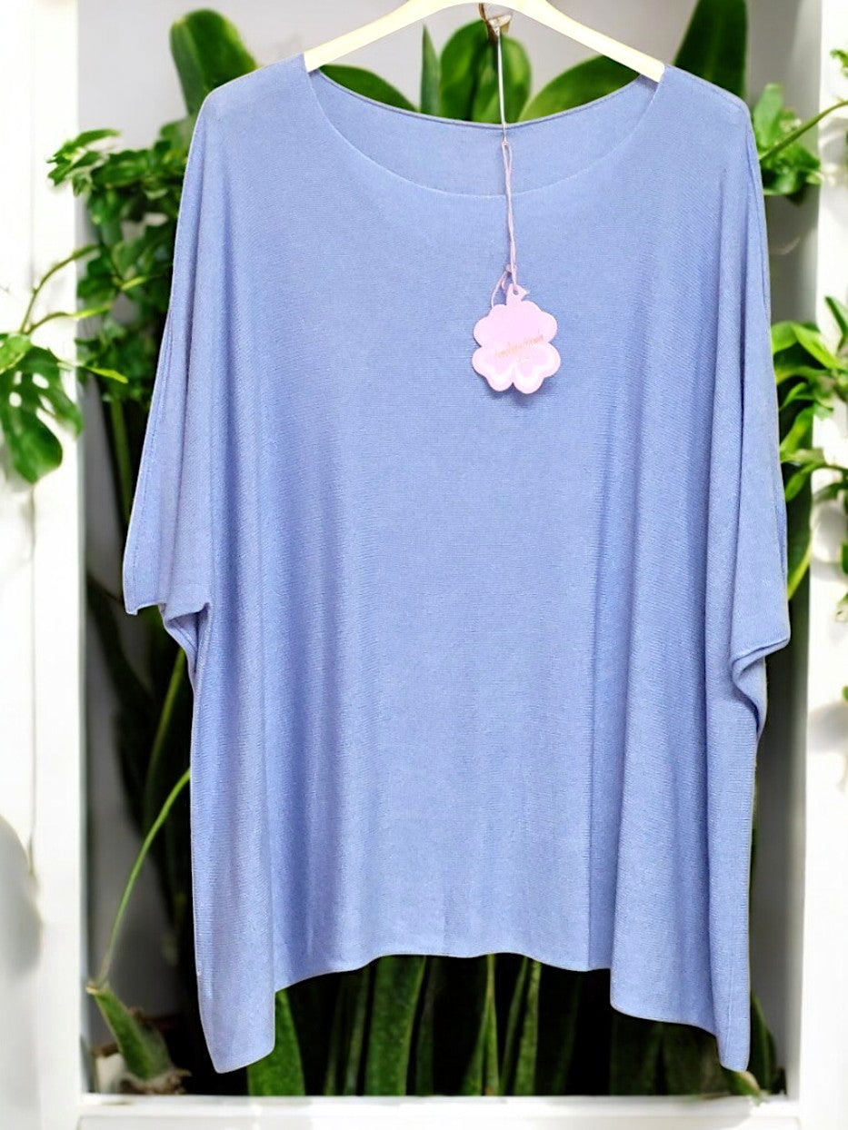 🌟 Leichter Feinstrick-Kurzarm-Pullover – Perfekt für Frühling & Sommer! 🌟Gr. 46-50 in versch. Farben