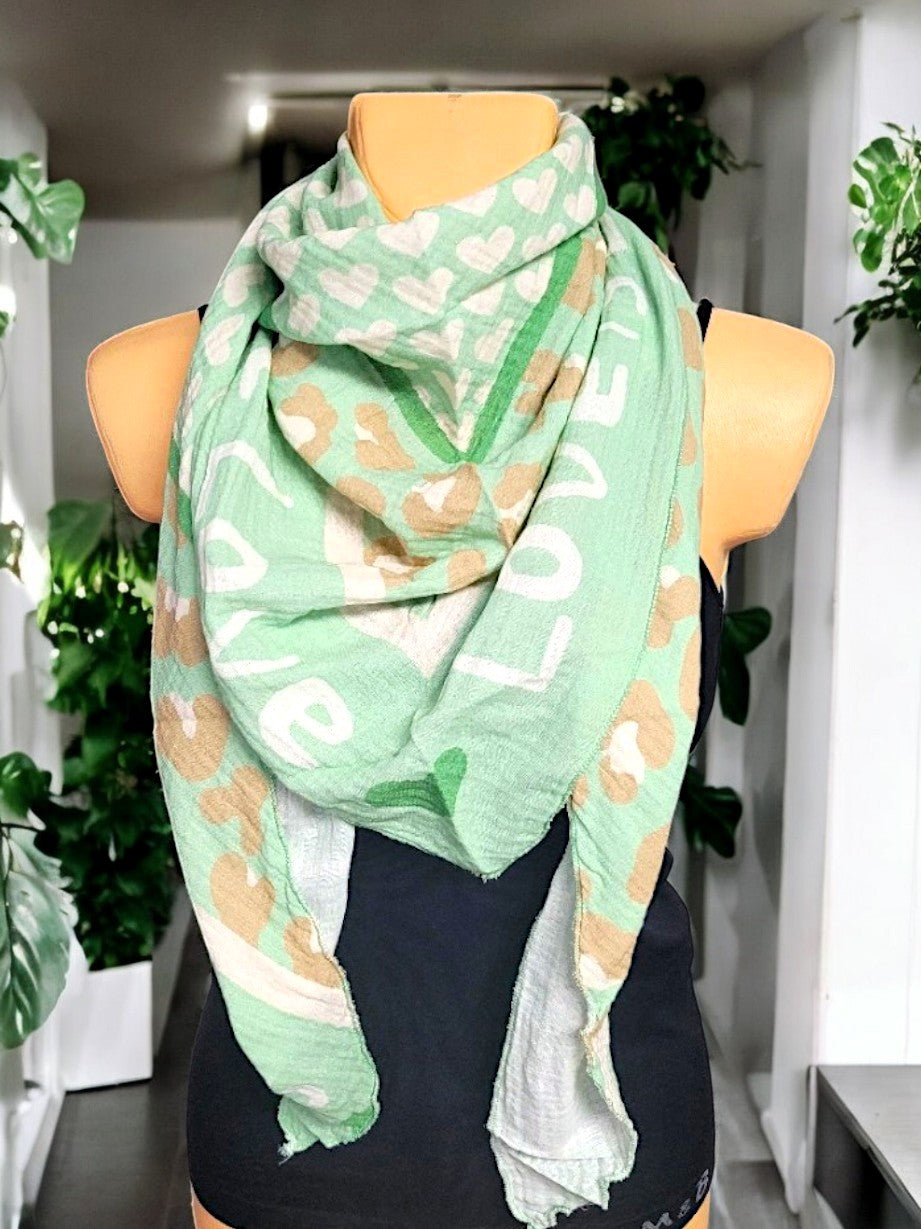 🧣 Musselin Dreiecksschal - Stil trifft auf Komfort 🌟in versch. Farben