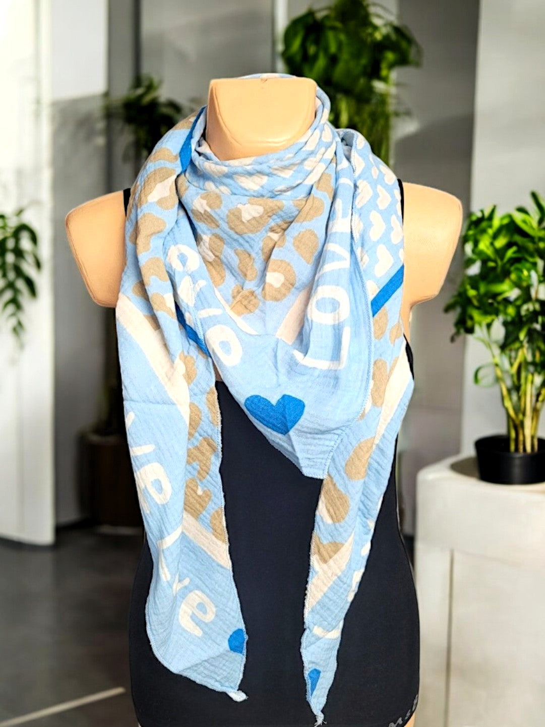 🧣 Musselin Dreiecksschal - Stil trifft auf Komfort 🌟in versch. Farben