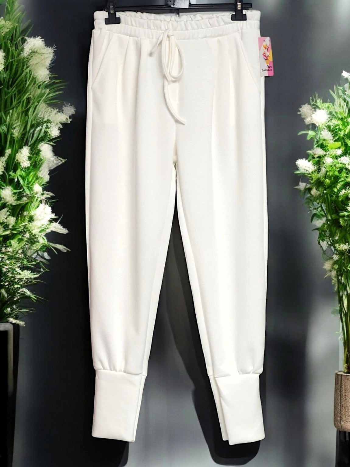Damen Jogginghose mit Kordelzug und Eingrifftaschen ✨Gr. 42-46 tragbar
