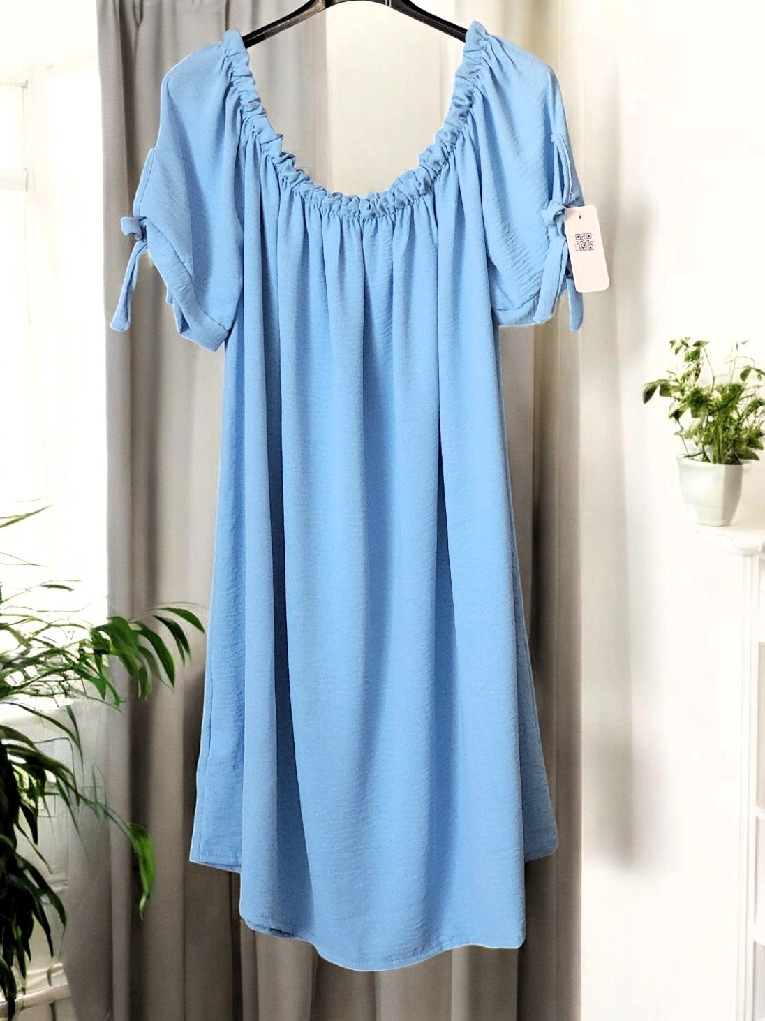 Luftiges Offshoulder-Kleid – Sommerfeeling pur! ☀️👗Gr. 48 - 54 in versch. Farben