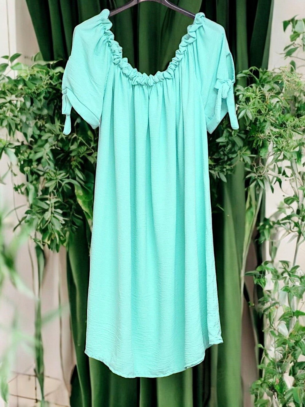Luftiges Offshoulder-Kleid – Sommerfeeling pur! ☀️👗Gr. 48 - 54 in versch. Farben