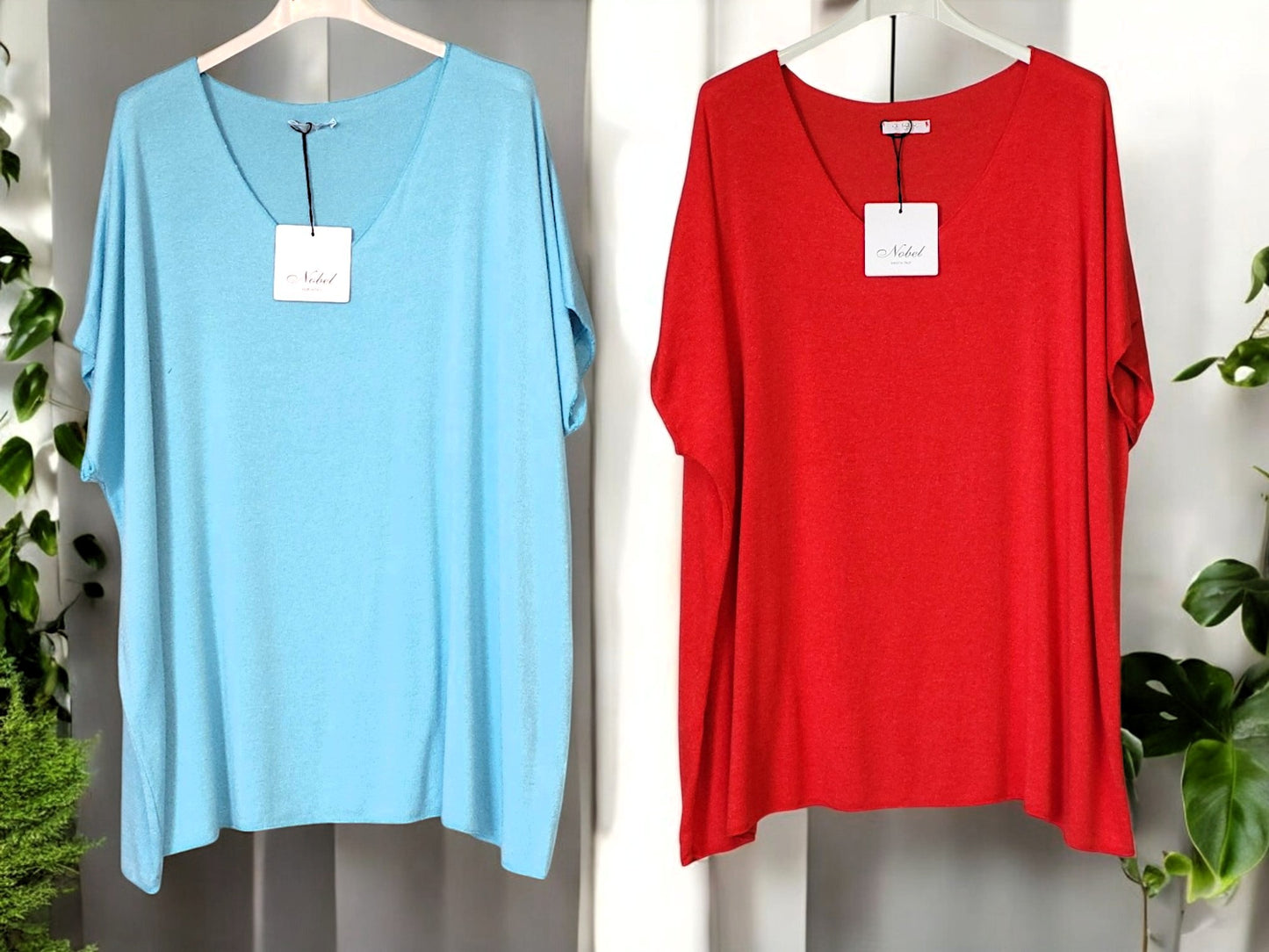 Kurzarm-Feinstrickpullover – Weich & Dehnbar – 6 Farben – Gr. 42–48