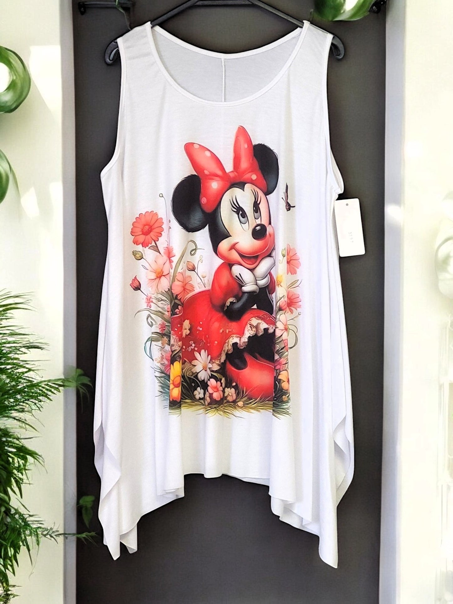 🌟 Long-Top Damen Gr. 42–48 | Verschiedene Minnie Mouse Motive 🌟