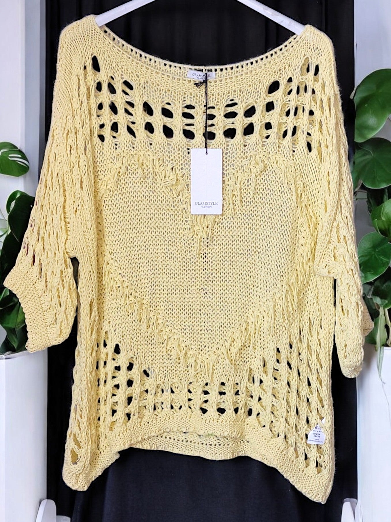 Lochpulli "Heart" – Casual Pullover (Gr. 38-44) 💖🖤✨