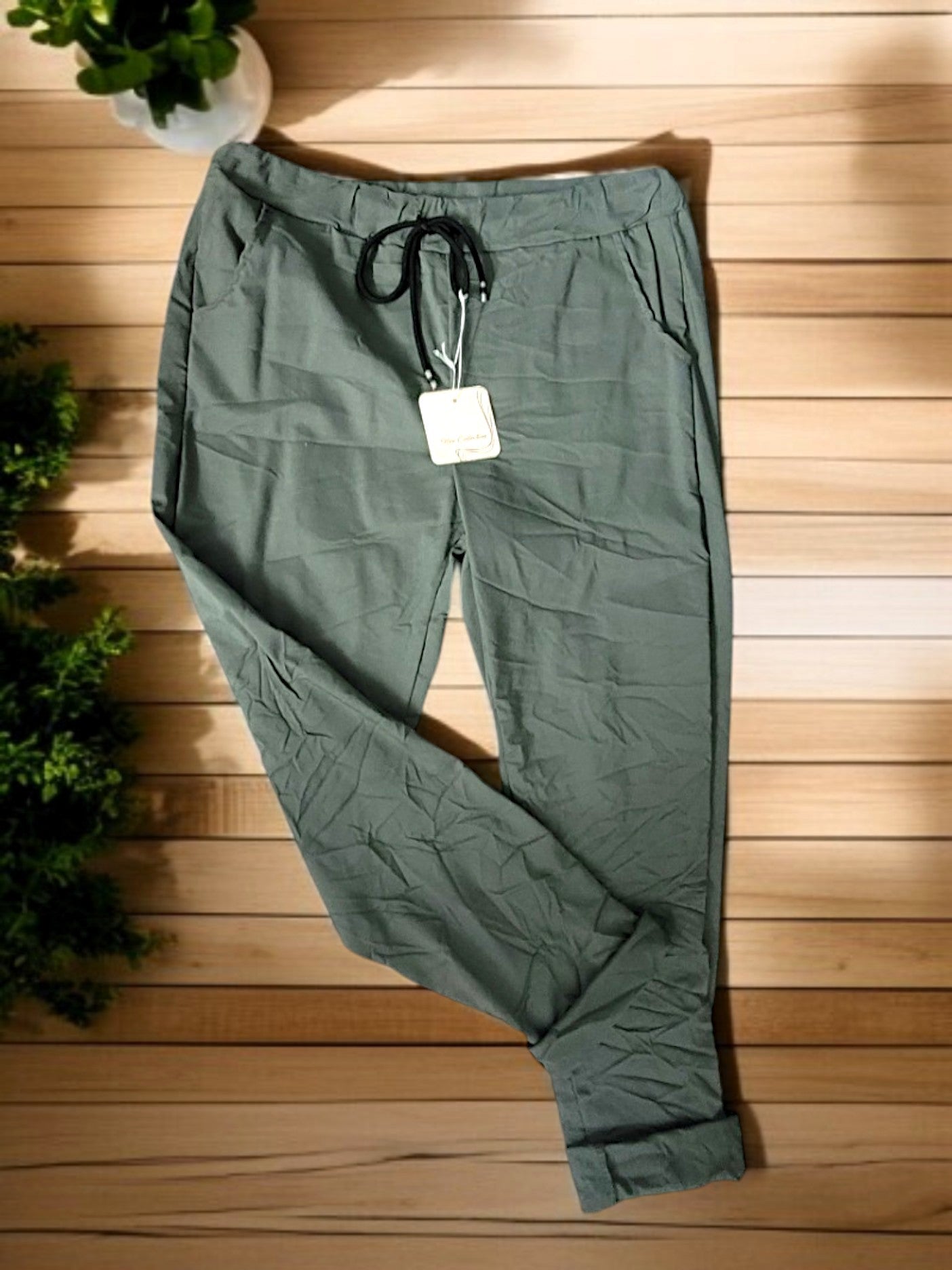 Jogpant uni Gr. 48 - 54 in versch. Farben