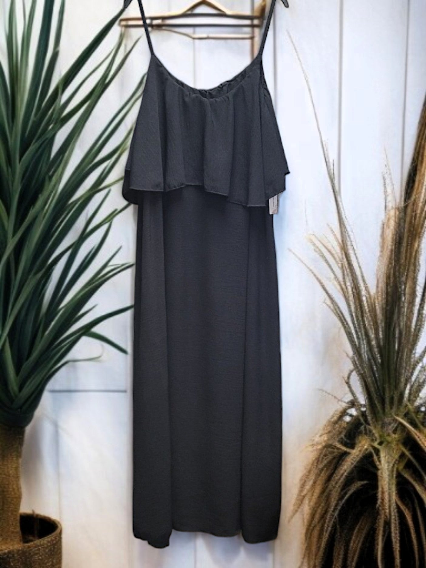 👗 Maxikleid mit Volant – Größe 42–48 – 7 Farben – Leicht & Elegant für den Sommer ☀️🌿 Jetzt verfügbar!