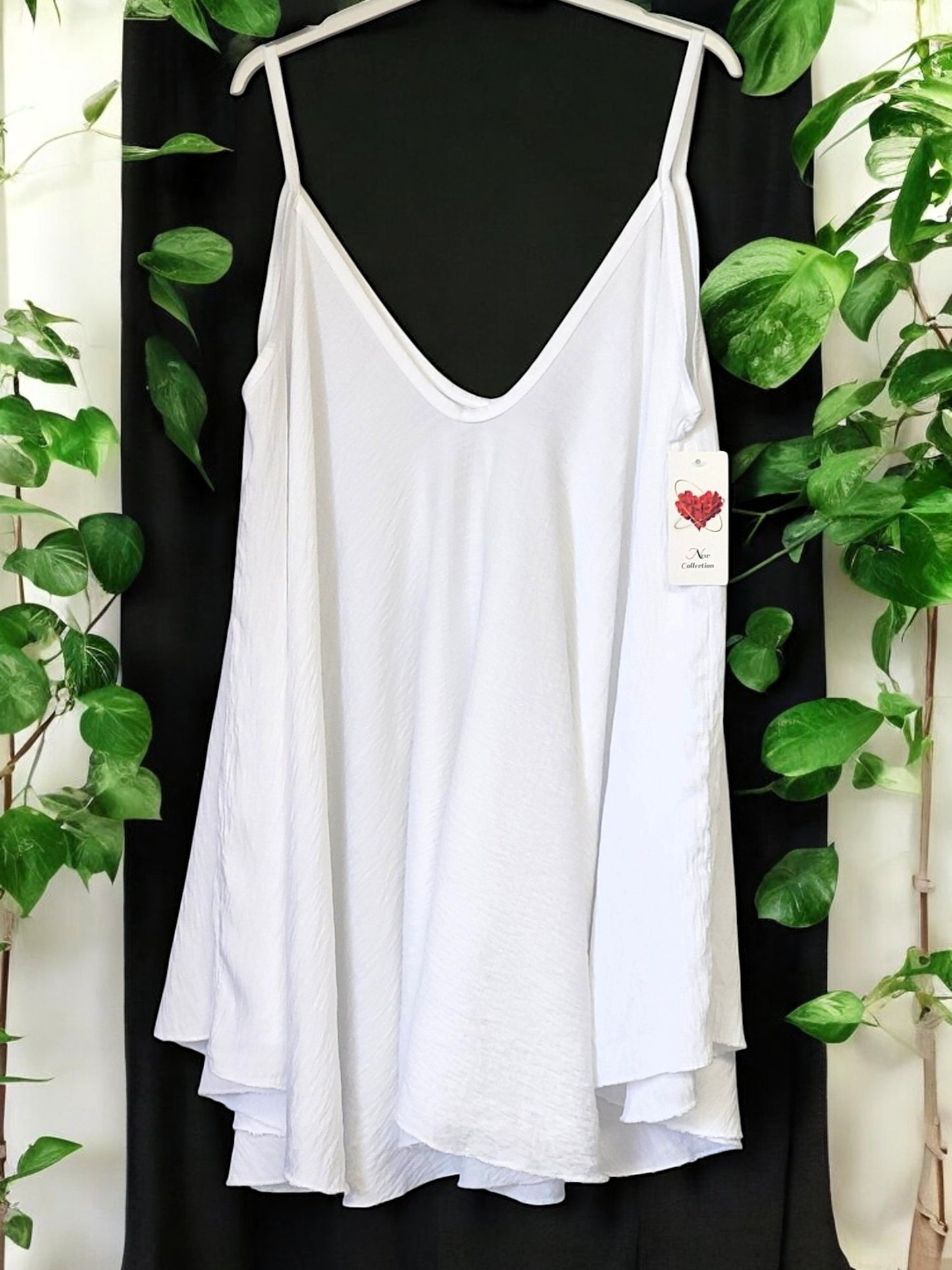 🌞👗 Luftiges A-Linien Träger-Top | 100% Baumwolle | Gr. 44-48/50 Onesize | 8 traumhafte Farben 🌈✨