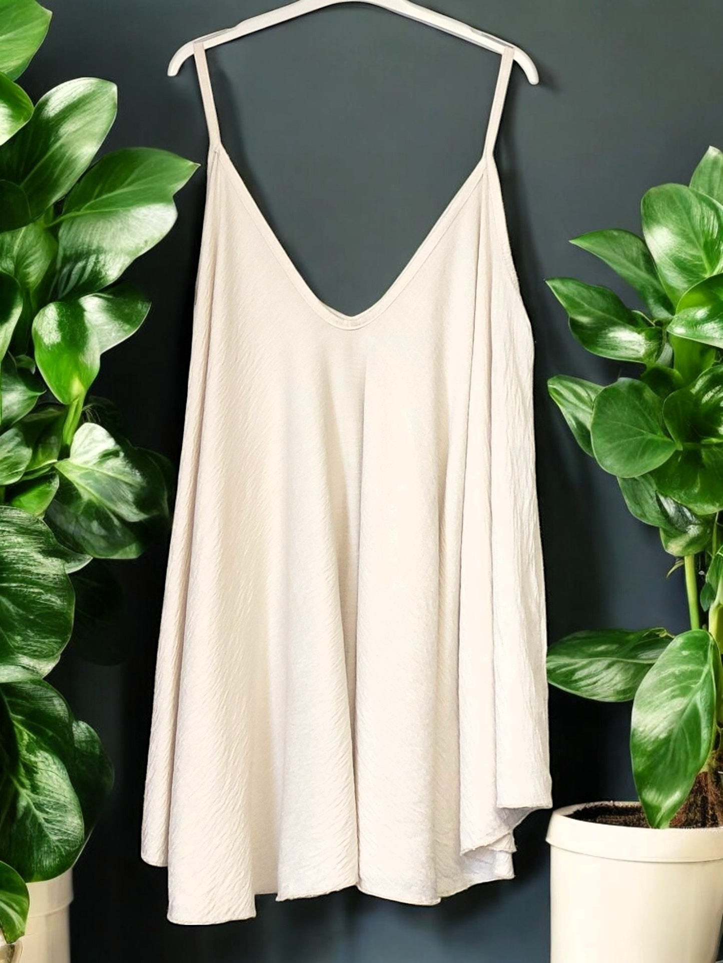 🌞👗 Luftiges A-Linien Träger-Top | 100% Baumwolle | Gr. 44-48/50 Onesize | 8 traumhafte Farben 🌈✨