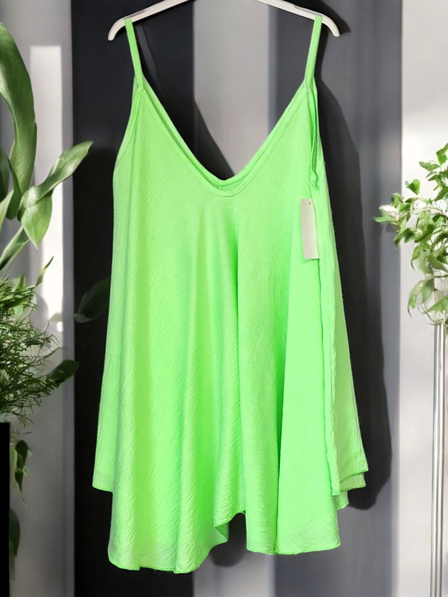 🌞👗 Luftiges A-Linien Träger-Top | 100% Baumwolle | Gr. 44-48/50 Onesize | 8 traumhafte Farben 🌈✨