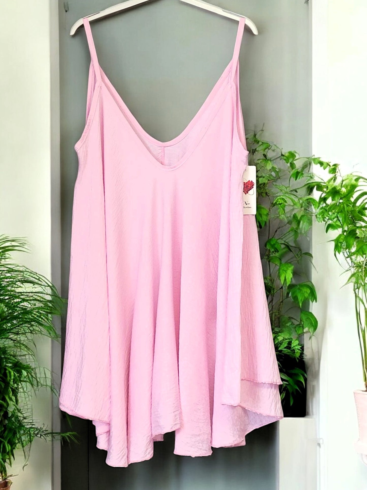 🌞👗 Luftiges A-Linien Träger-Top | 100% Baumwolle | Gr. 44-48/50 Onesize | 8 traumhafte Farben 🌈✨