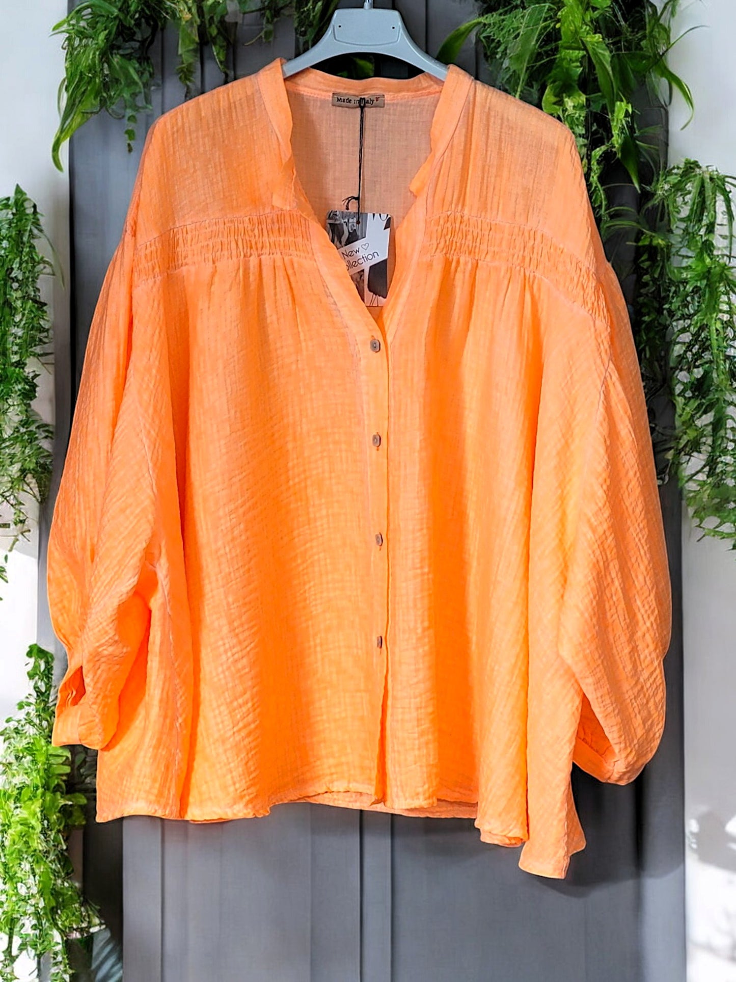 🌟 Stylische Oversize-Bluse in 5 angesagten Farben – Gr. 42 (Oversize) bis 48 – Onesize 🌟