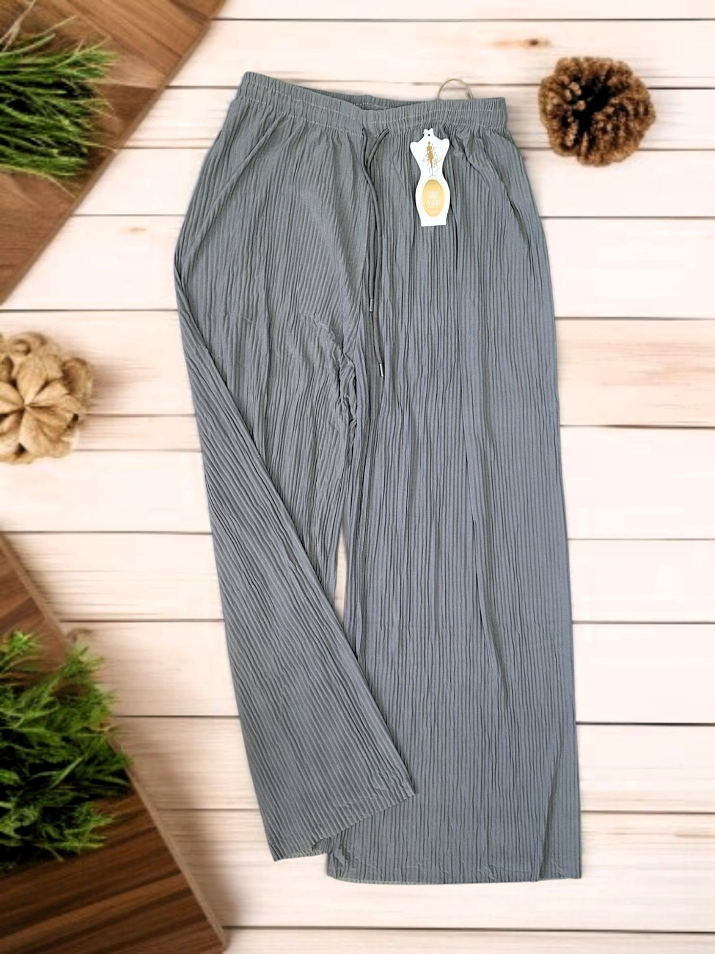 🛍️✨ Lange Plissee-Hose „Elegance“ | 10 tolle Farben | bis Gr. 48 tragbar 🌈 (bitte Maße beachten!)
