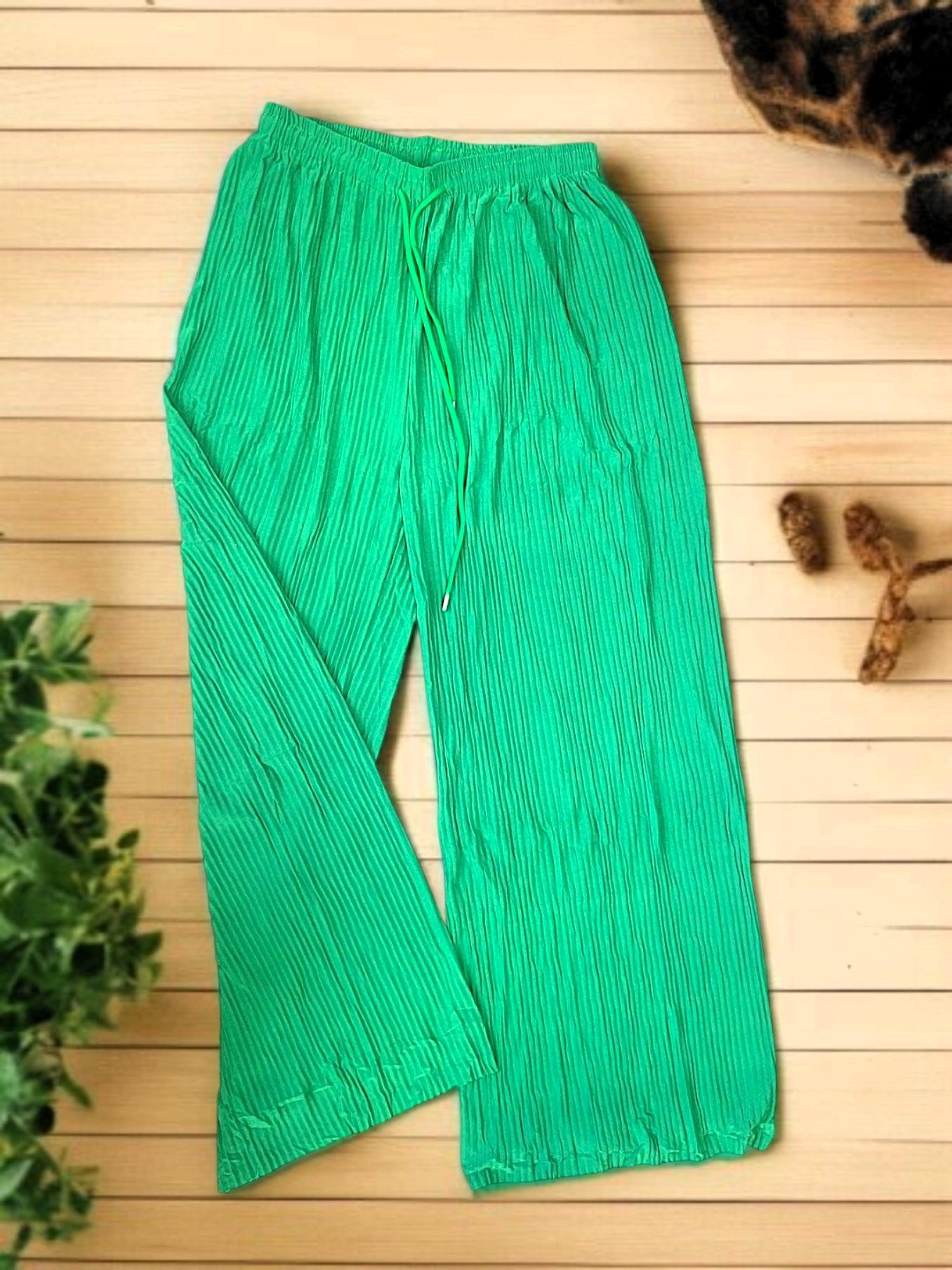 🛍️✨ Lange Plissee-Hose „Elegance“ | 10 tolle Farben | bis Gr. 48 tragbar 🌈 (bitte Maße beachten!)