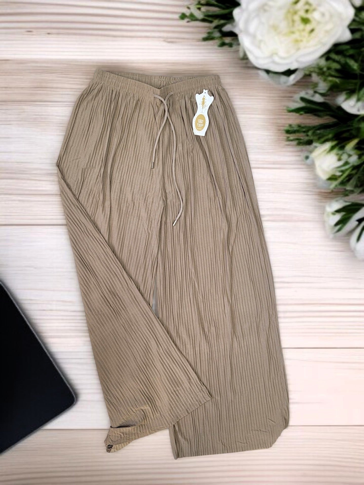 🛍️✨ Lange Plissee-Hose „Elegance“ | 10 tolle Farben | bis Gr. 48 tragbar 🌈 (bitte Maße beachten!)
