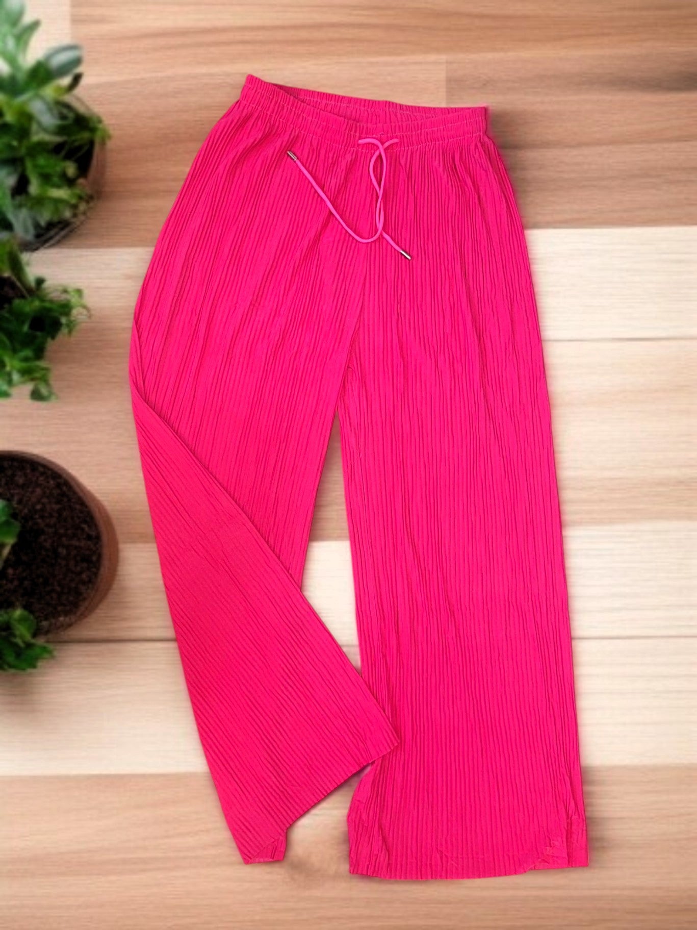 🛍️✨ Lange Plissee-Hose „Elegance“ | 10 tolle Farben | bis Gr. 48 tragbar 🌈 (bitte Maße beachten!)