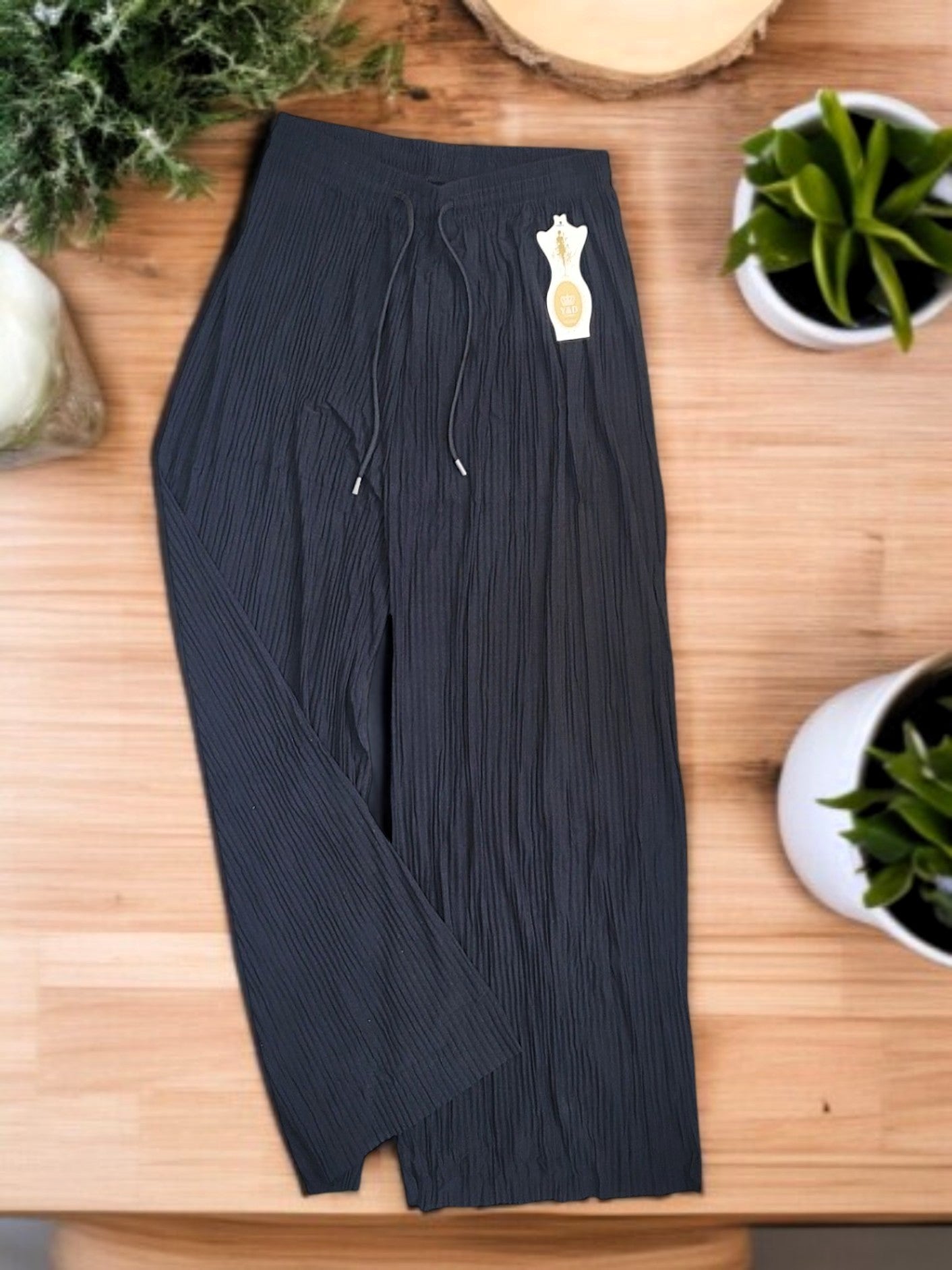 🛍️✨ Lange Plissee-Hose „Elegance“ | 10 tolle Farben | bis Gr. 48 tragbar 🌈 (bitte Maße beachten!)