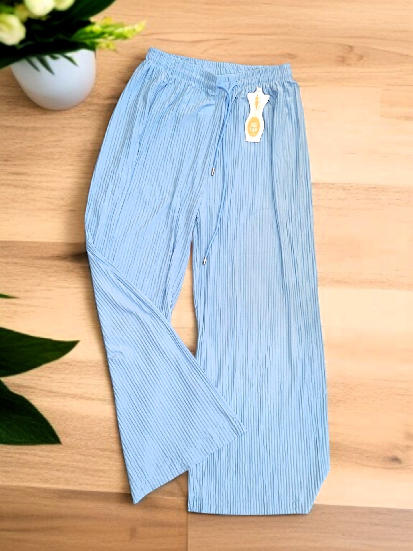 🛍️✨ Lange Plissee-Hose „Elegance“ | 10 tolle Farben | bis Gr. 48 tragbar 🌈 (bitte Maße beachten!)