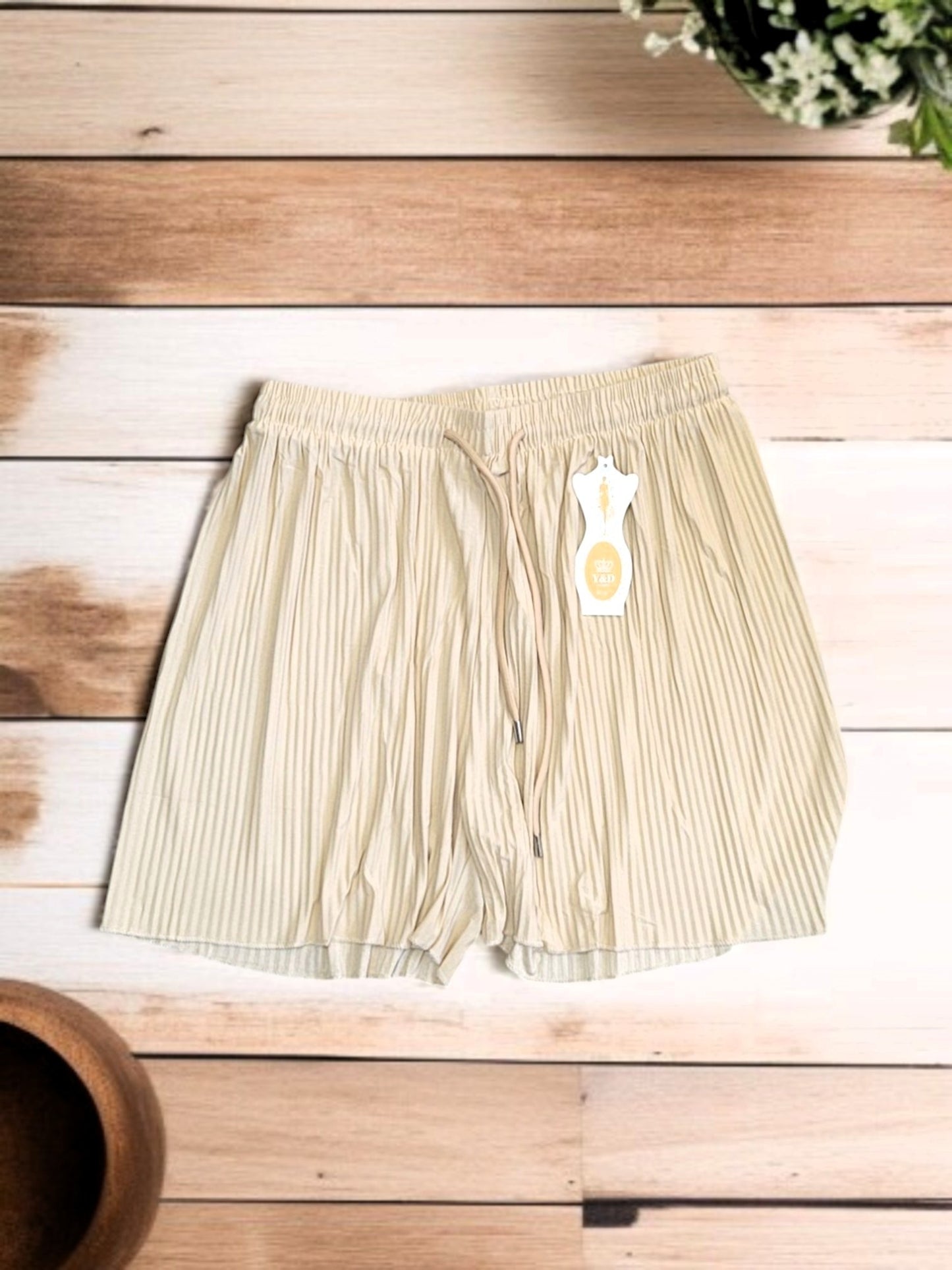 🌸🩳 Kurze Plissee-Hose „Summer Breeze“ | 10 tolle Farben | bis Gr. 48 tragbar ☀️