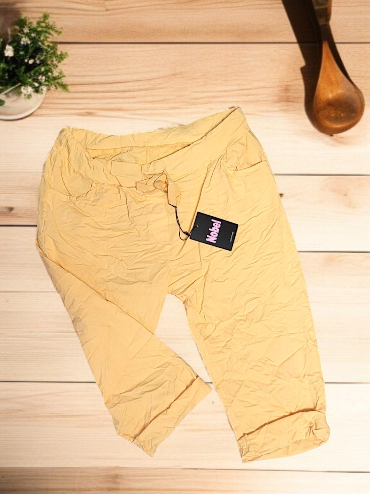 👖✨ Capri-Jogpant „Nobel Fit“ | 8 Farben | Gr. 42–48 tragbar 🌟🌸