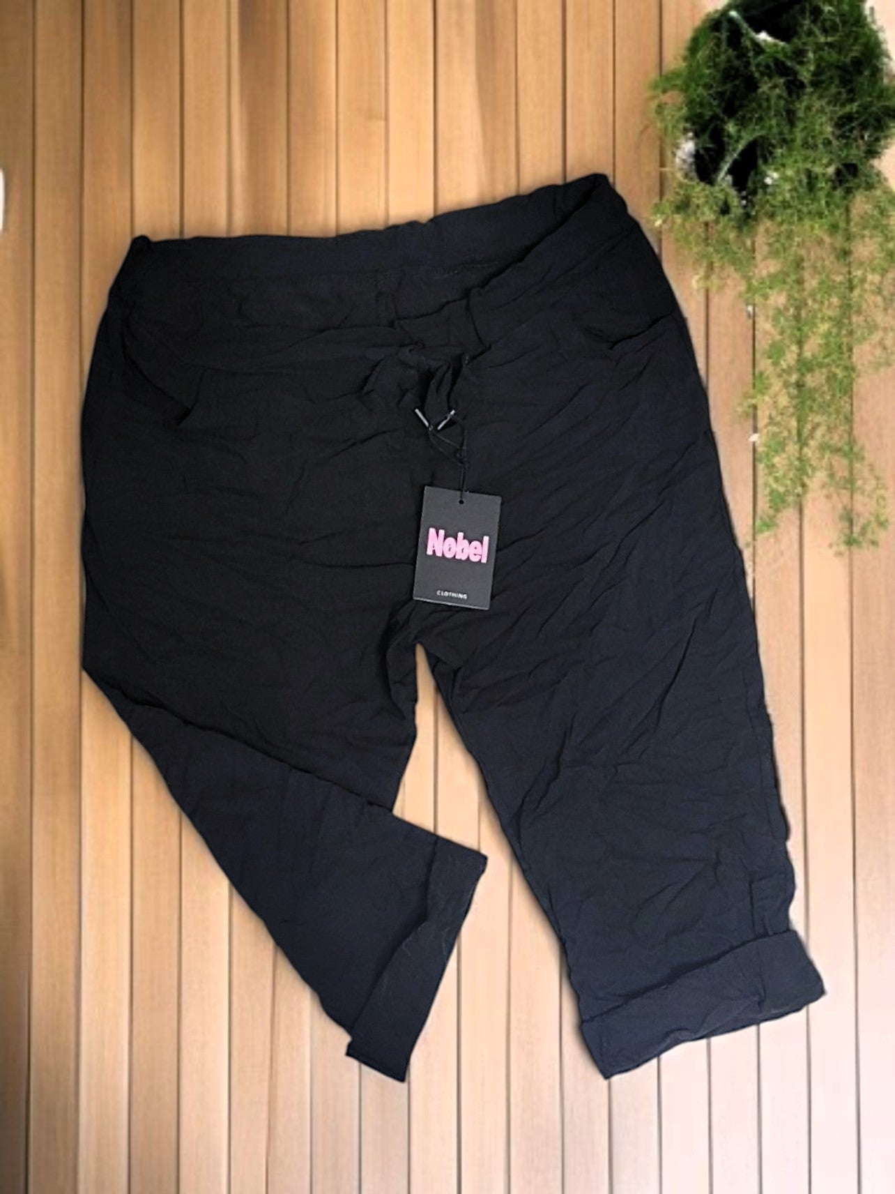 👖✨ Capri-Jogpant „Nobel Fit“ | 8 Farben | Gr. 42–48 tragbar 🌟🌸