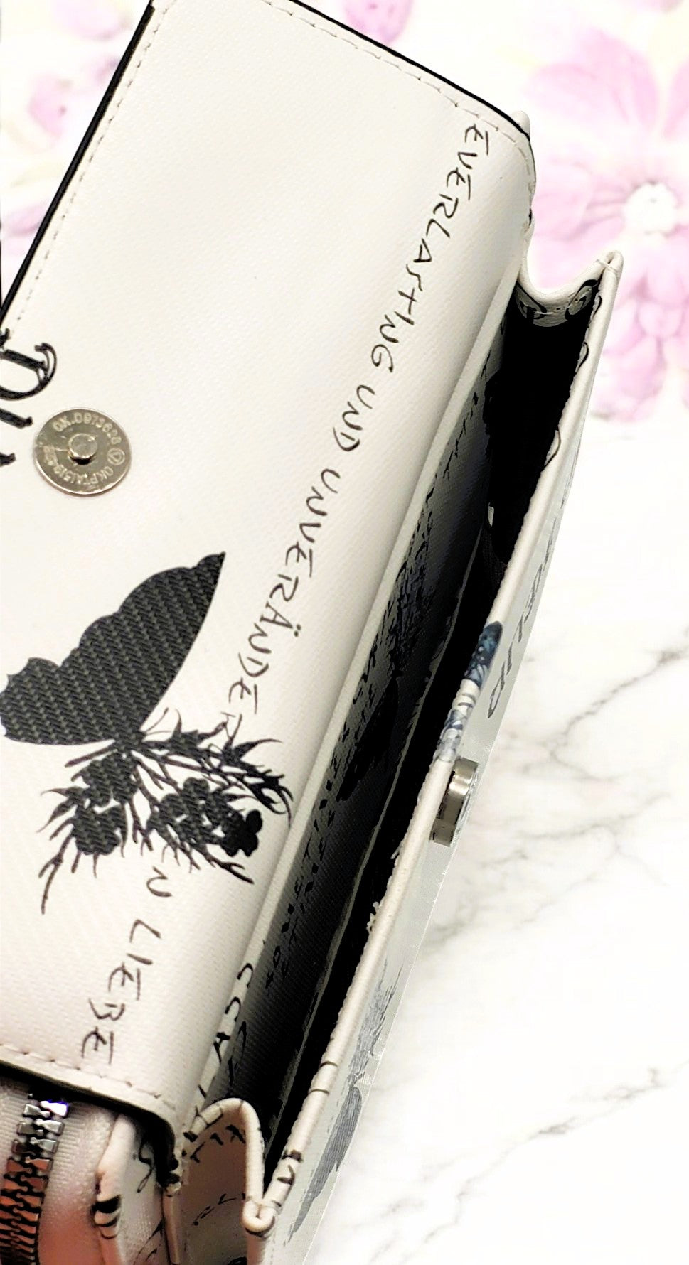 📱🦋 Crossbody-Wallet „Butterfly Love“ – 3 Farben | 21 × 11 × 7 cm ✨