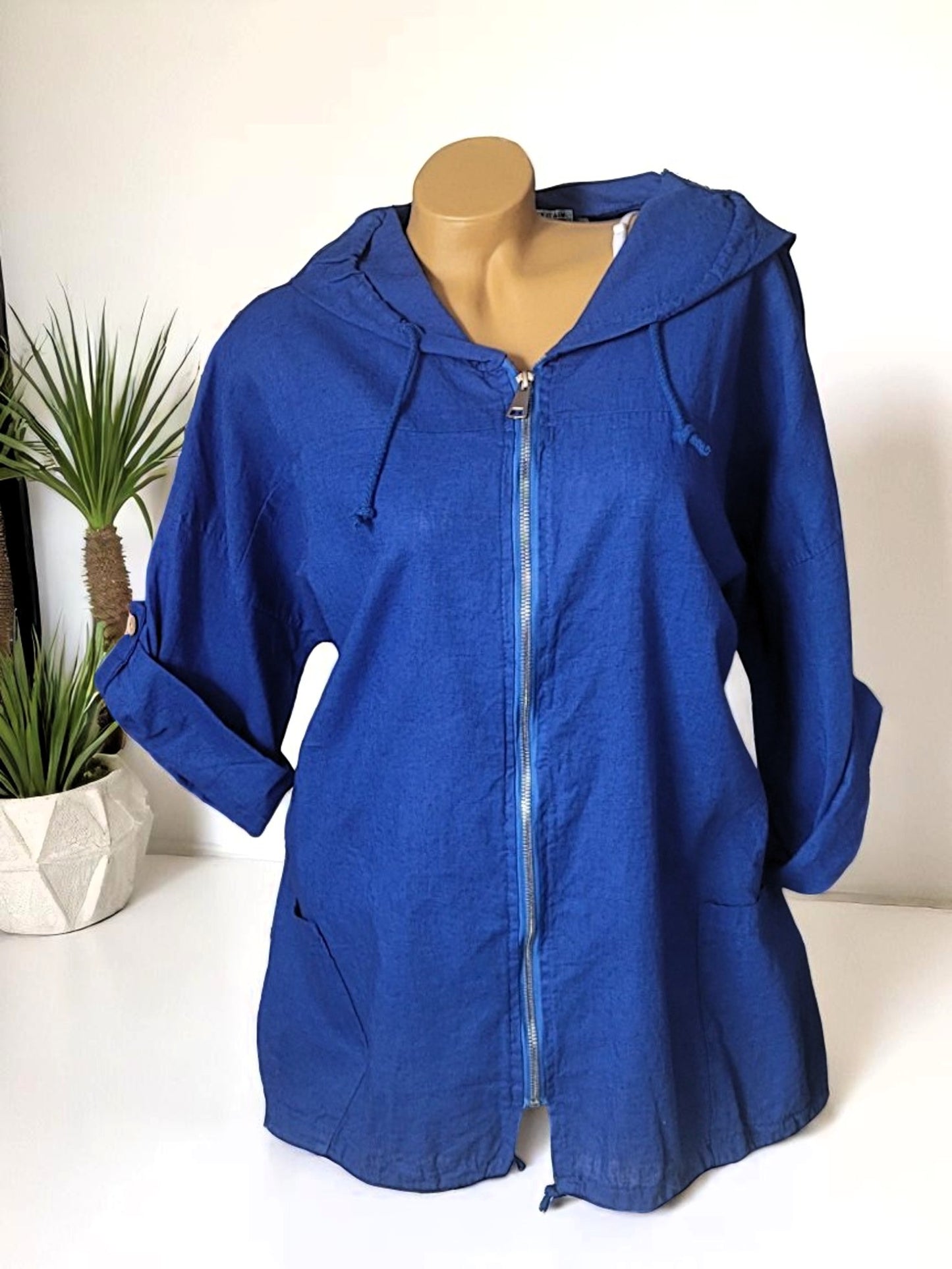 🧥 Kapuzen-Jacke 2 Farben – Gr. 42-48 🌀🌈