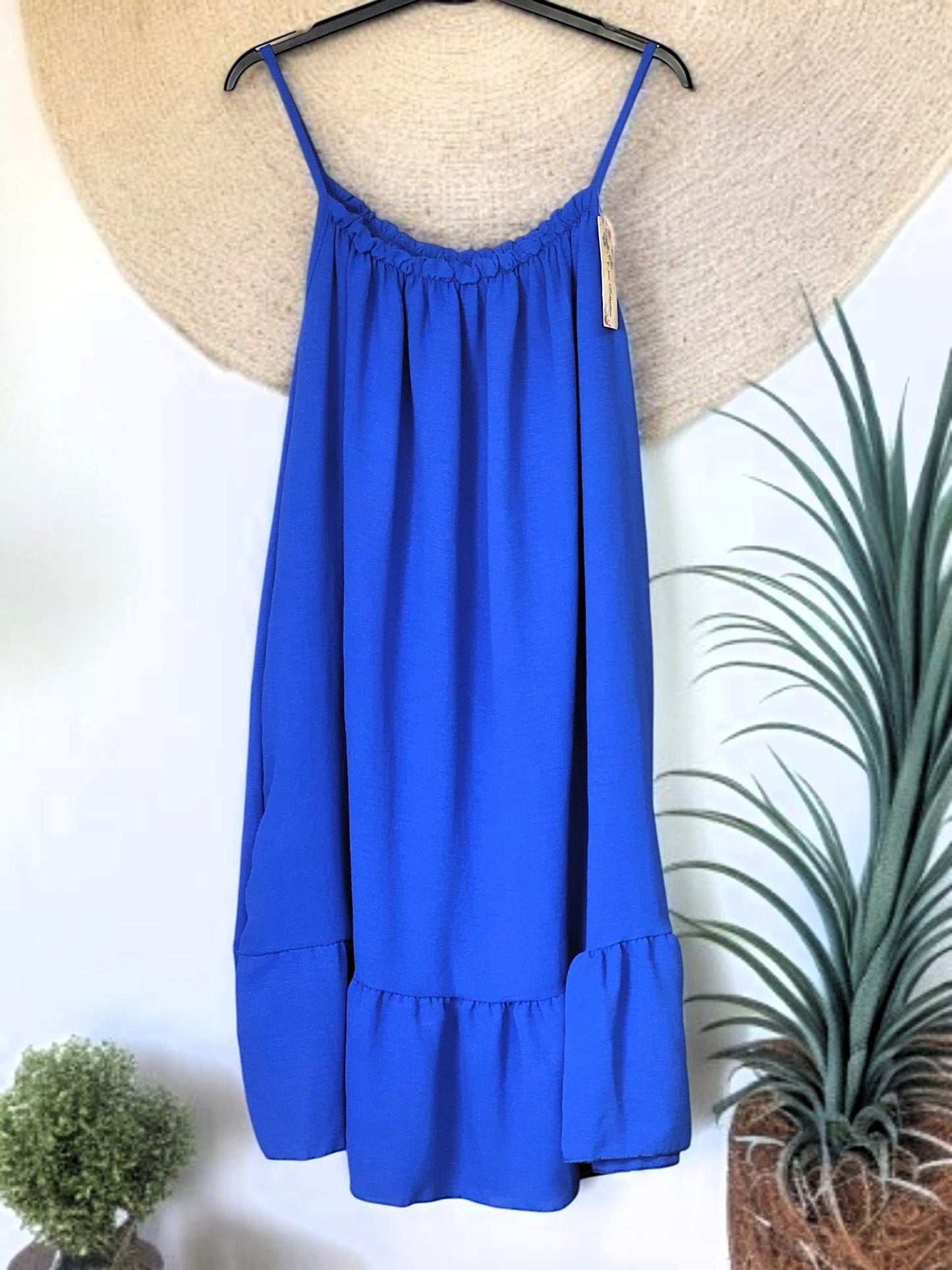 🌺✨ Träger-Rüschkleid „Summer Swing“ – Gr. 42-46 ✨🌺