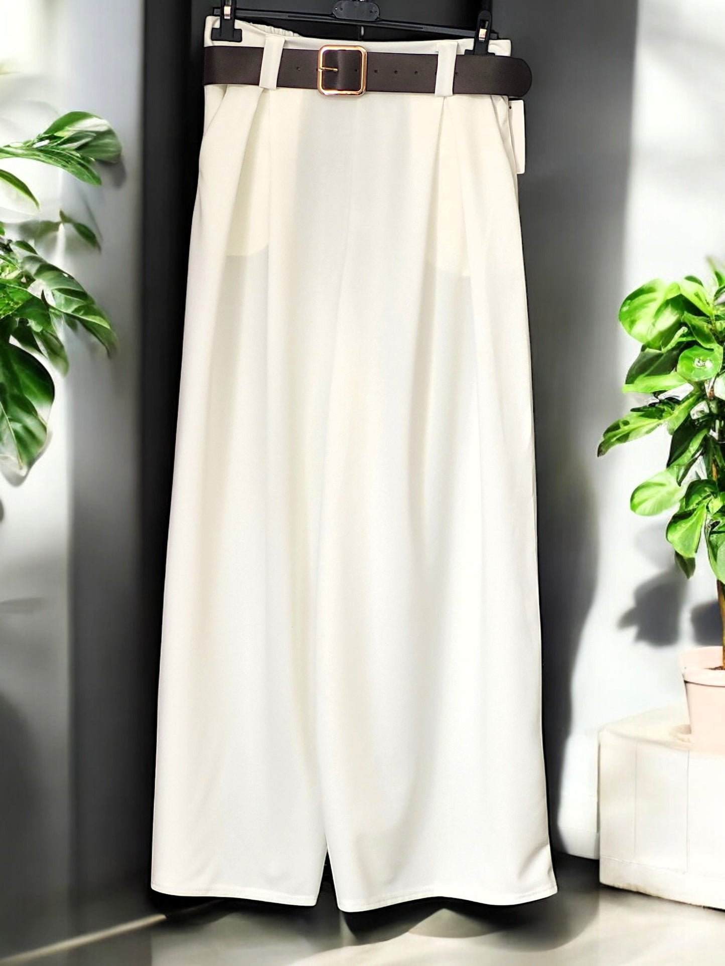🖤✨ Business‑Hose “Wide Leg Chic” – Größe 42 ‑ 46 ✨🖤