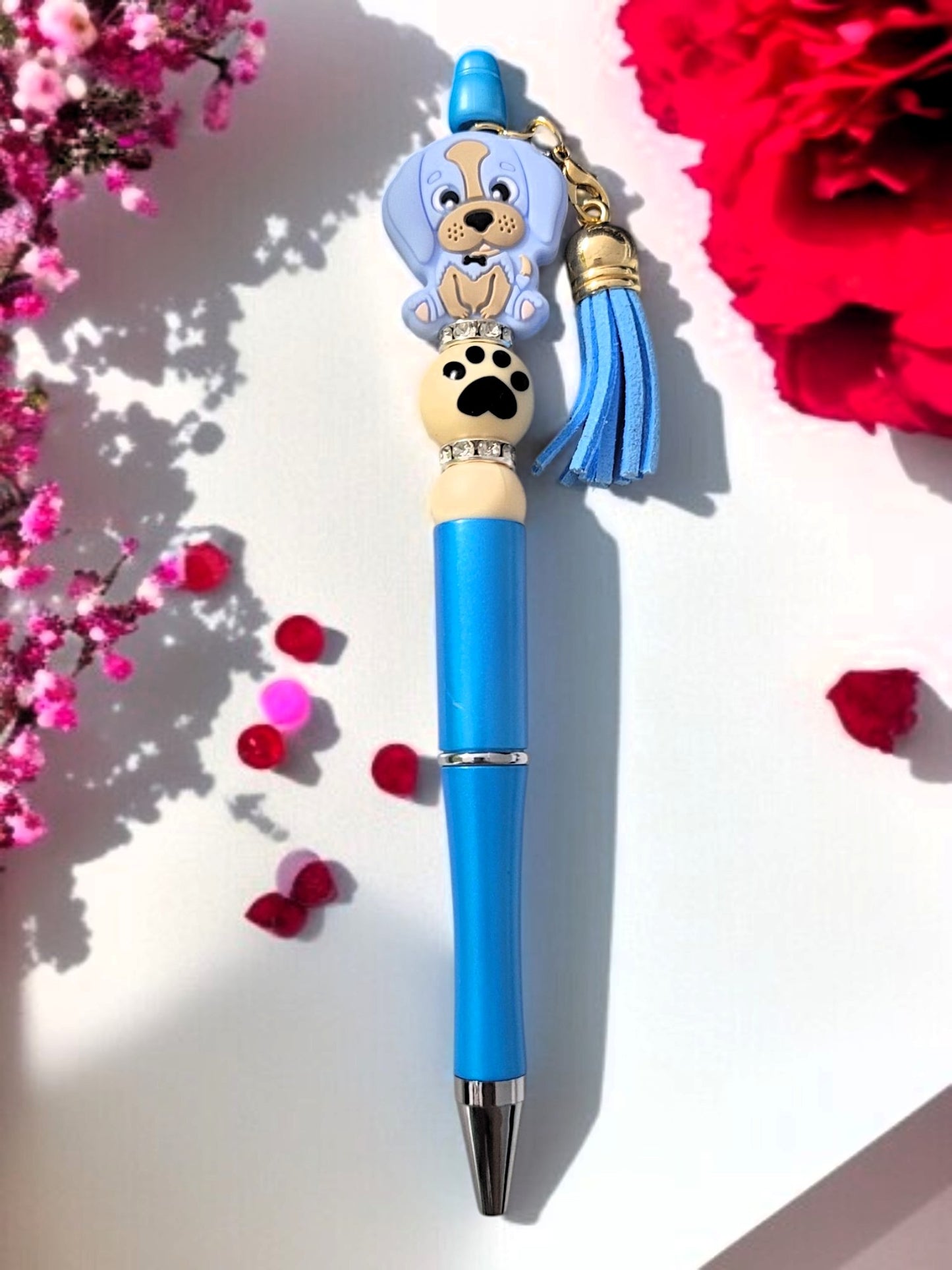 🐶🖊️ Kugelschreiber „Doggy Paw“ – 7 Varianten – handgefertigte UNIKATE ✨🎁