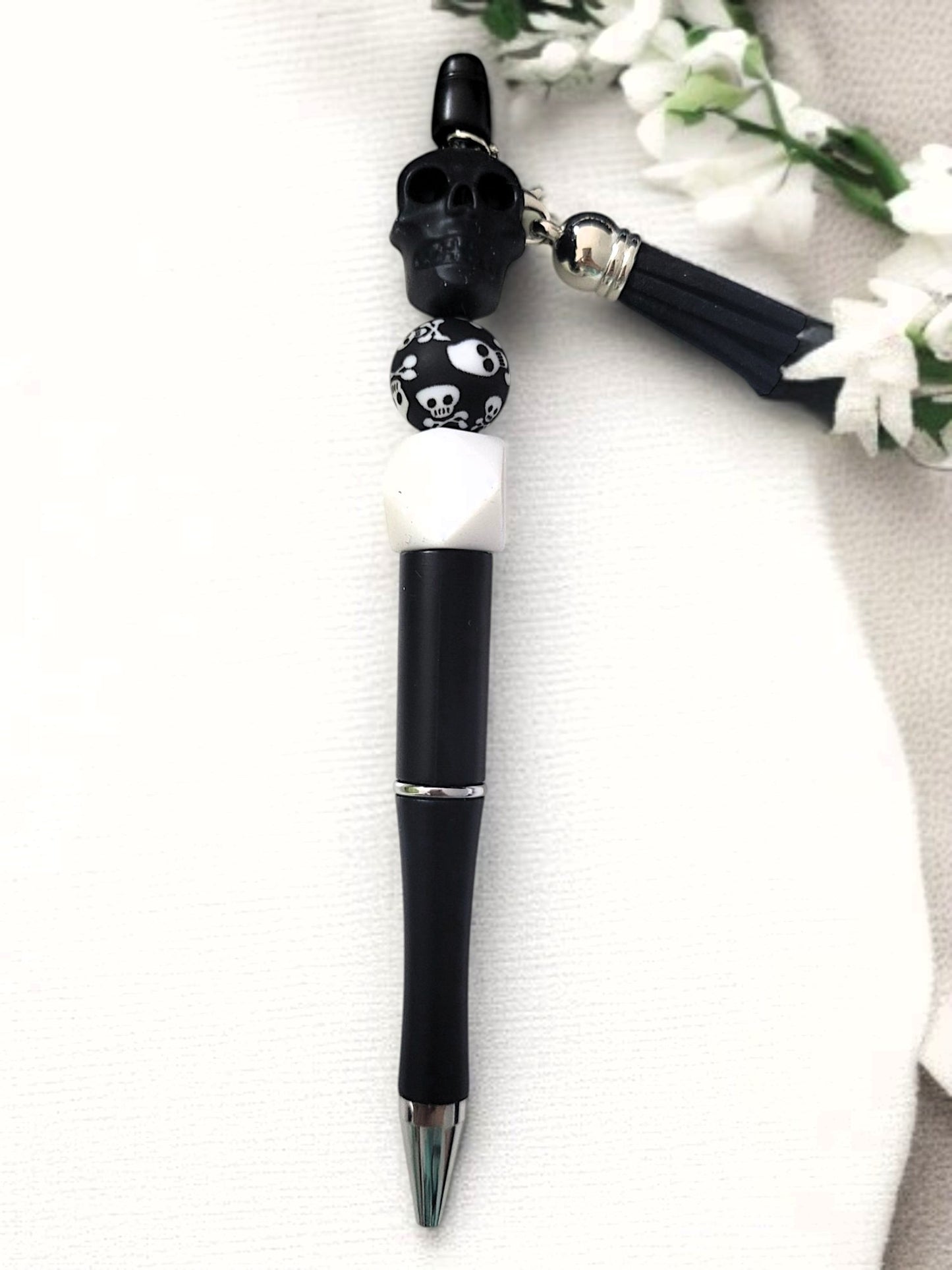💀🖊️✨ SKULL‑STYLE KUGELSCHREIBER • 6 VARIANTEN • HANDGEFERTIGTE UNIKATE 🔥