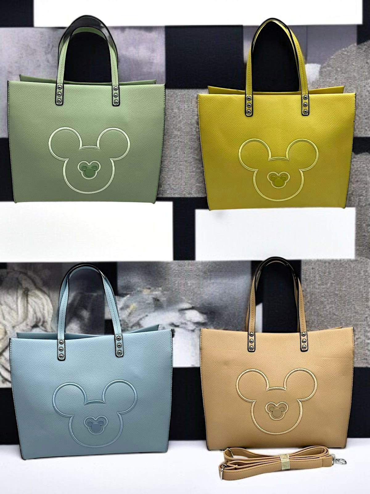 🐭 Maus-Shopper – 9 Farben | 34 × 31 × 17 cm ✨ (Vorbestellung)
