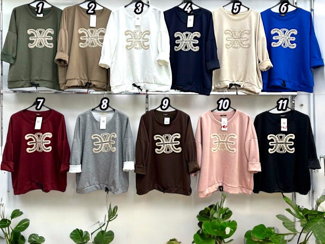 Sweatshirt "CC"