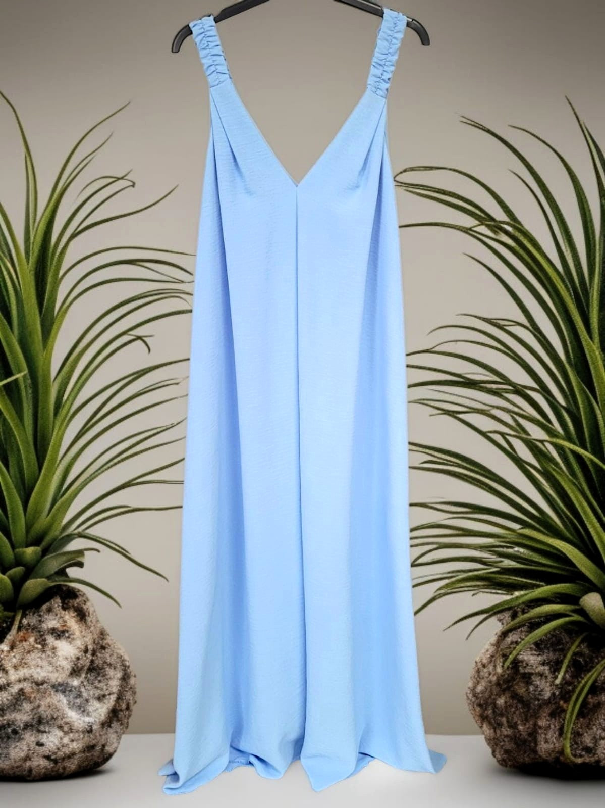 🌴✨ Träger-Kleid Flow Vibes – Gr. 42-48 – 11 Farben ✨🌴