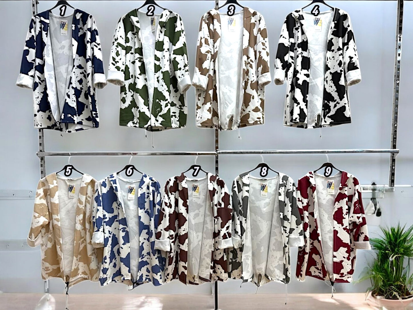 Offene Jacke